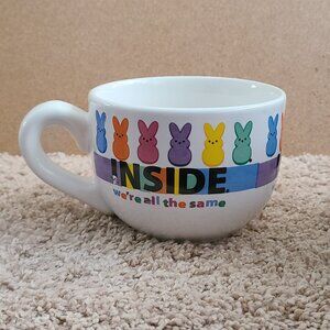 PEEPS Rainbow Inside We’re All The Same Ceramic Coffee Mug